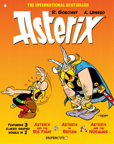 Asterix Omnibus #3: Collects Asterix And The Big Fight, Asterix In Britain, And Asterix And The N..., De Goscinny, René. Editorial Papercutz, Tapa Blanda En Inglés