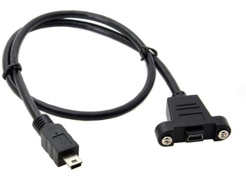 Cy Cable De Adaptador De Extension De 50 Cm Mini Usb 5pin 