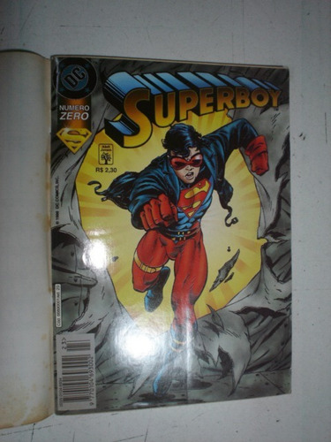 Superboy Nº0 Gibi Hq Ed Abril Dc Comics Marvel 1996 Revista