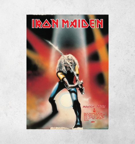 Cuadro Poster Iron Maiden 002
