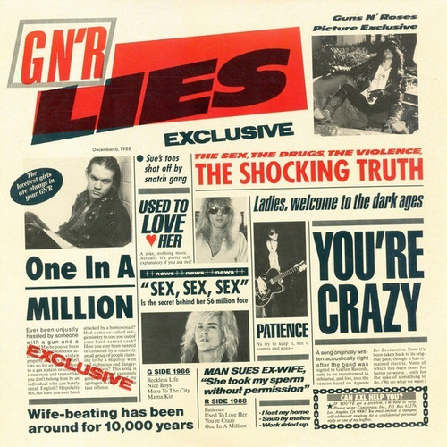 Guns N' Roses - G N' R Lies Cd Like New! P78