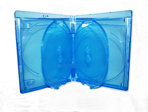 Imagen 1 de 4 de Caja Blu-ray Cuadruple 4 Discos Elite Con Logo Importada