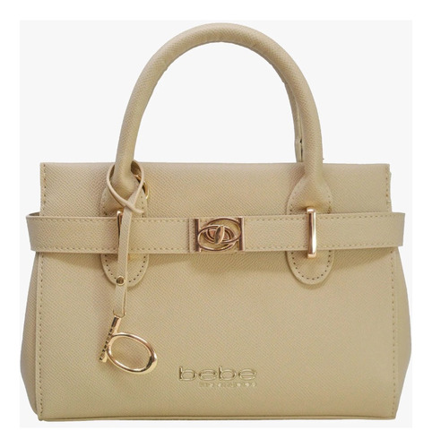 Bebe Bolsa Evie Satchel Beige