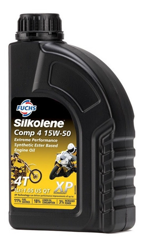 Aceite Semisintetico 15w50 4t Fuchs Silkolene Siamotos+