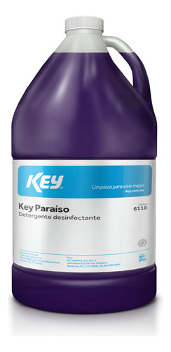 Limpiador Líquido Para Piso Concentrado Key 4lt