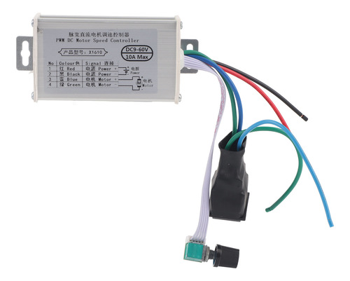 Regulador De Motor Dc Speed Controller 10a Cw/ccw Velocidad
