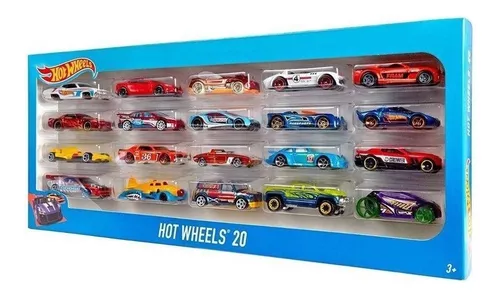 Conjunto Com 20 Carrinhos Hot Wheels Mattel H7045 em Promoção na Americanas