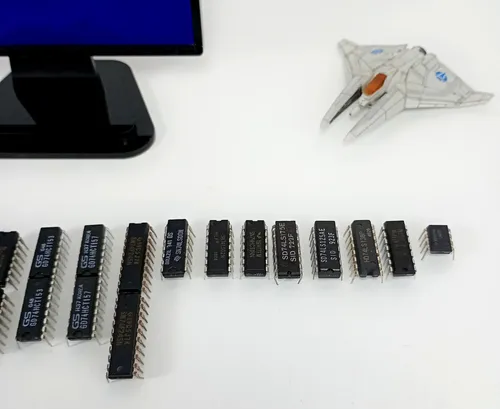 Vdp V9958 Msx 2+ / 24 Componentes P/ Placa Omega Leia Descr