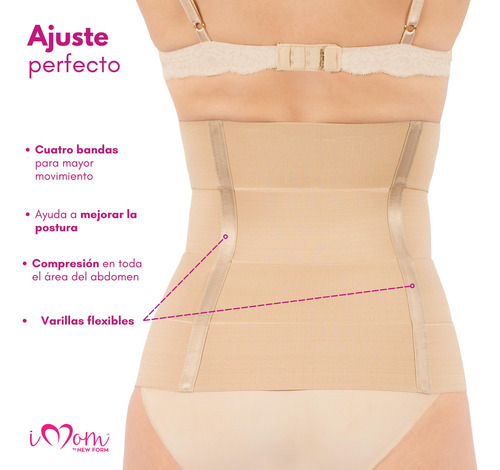 New Form Faja Postparto Envolvente Fajas Postparto 4 Bandas