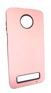 Funda Antigolpe + Vidrio Templado Motorola Moto Z2 Play