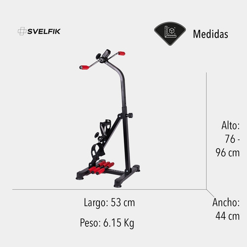 Imagen 5 de 7 de Bicicleta Fija Dual Cycle Para Rehabilitar Y Ejercicio Doble
