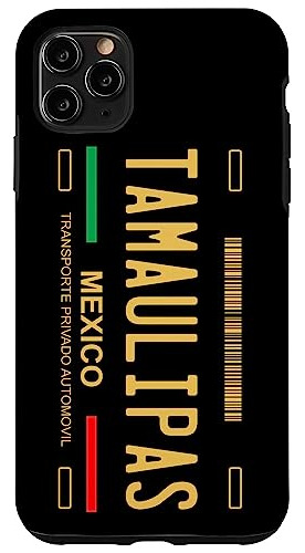 Funda Para iPhone 11 Pro Max Tamaulipas License Plate