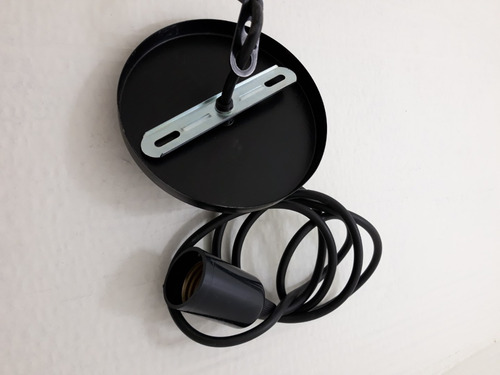 Pendente Completo Cabo Pp 1m Soquete E27 Bivolt