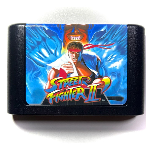 Street Fighter 2 - Mega Drive (cartucho Novo)
