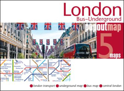 Libro London Bus And Underground Popout Map - Popout Maps