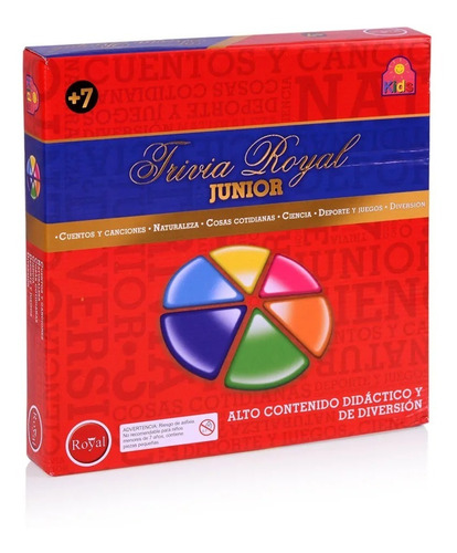 Trivia Junior Juego De Mesa Royal - Espacio Regalos