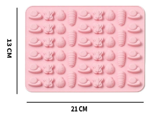 4 Moldes Silicon Animales Reposteria Chocolate Fondant Hielo