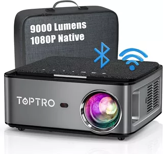 Proyector Led Toptro 9000 Lm Wifi 5g 1080p 4k Bt 5.0 Zoom 4d