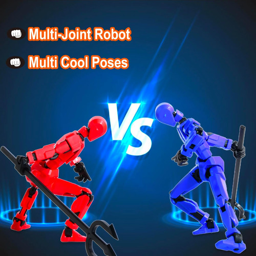Figura De Acción Creativa T-13 Con Soporte Para Pose, Juegos