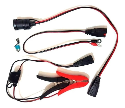 Imagen 2 de 6 de Cargador Mantenedor Bateria Auto Moto Lancha Tractor 12-24v