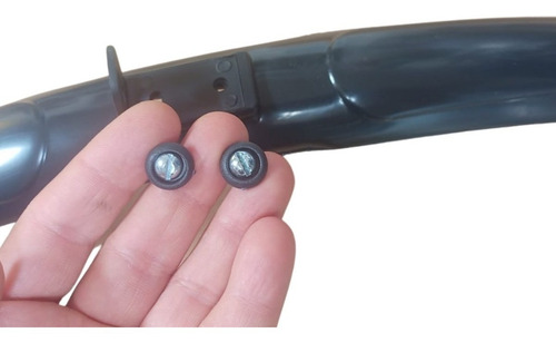 Imagem 8 de 10 de Paralama Em Nylon Para Bicicleta Aro 26 Par