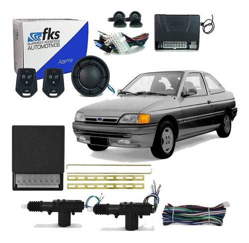 Alarme Automotivo Trava Elétrica Escort 1990 1991 1992 1993