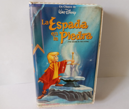 La Espada En La Piedra Película Vhs Original Disney