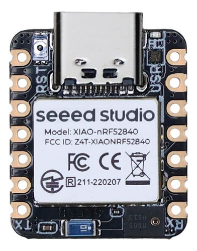 Xiao Nrf52840 Ble Con Imu Y Micrófono- Imu