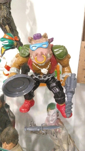 Figura Tortugas Ninjas Bebop Soft Head Cabeza Blanda