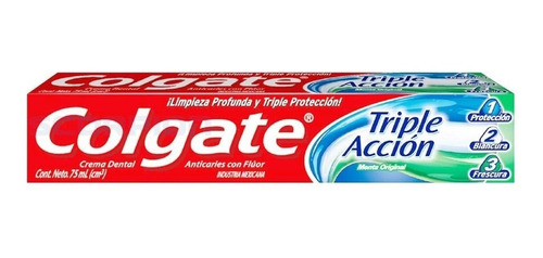 Colgate Crema Dental Triple Accion 72/75 Ml