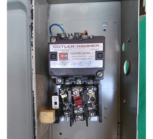 Contactor Arrancador Cutler Hammer 7.5hp 220 V $1425 Cod 99 (Usado)