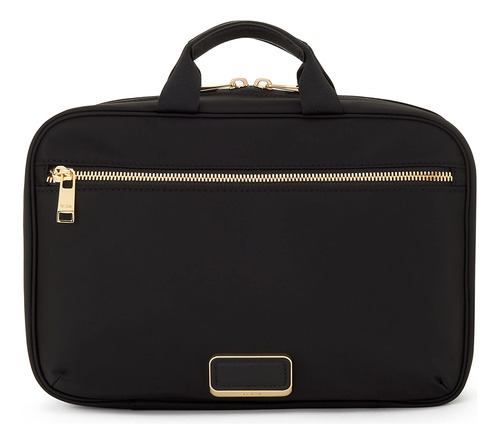 Tumi Voyageur Madeline Cosmetica, Negro/oro, Voyageur Madeli