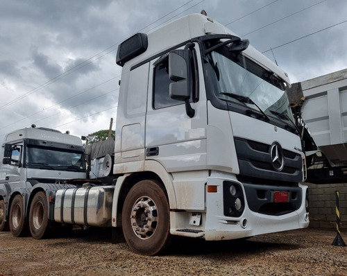 Imagem 10 de 15 de Mercedes-benz Actros 2651 6x4 Ano 2017 /2017 Cavalo Traçado