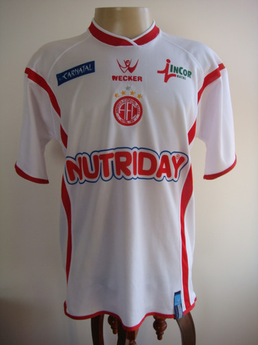 Camisa Futebol América Natal Rn Wecker (2005) Usada 3789