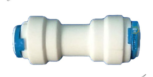 Conector Plastico 1/4 A 1/4 Niple P/ Manguera Refrigerador 