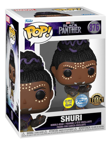 ¡funko Pop! & Tee: Arvel - Black Panther Shuri - Mediano - C