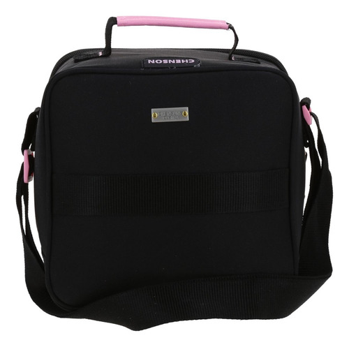 Kit Mochila+lonchera+lapicera Mario Bros Peach Gogo 2025 Negro Liso