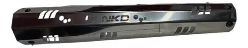 Protector Exosto Akt Nkd 125 Logo Lujo Acero Inoxidable