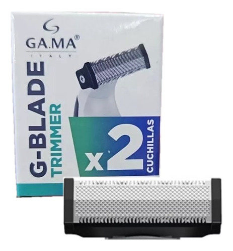 Repuesto Para Afeitadora Gama Trimmer G-blade X 2 Cuchillas