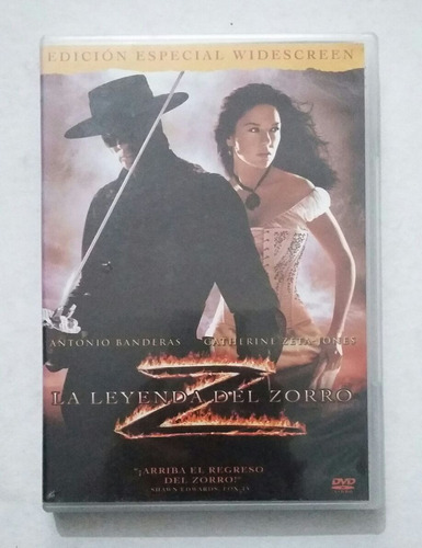 Dvd La Leyenda Del Zorro Antonio Banderas