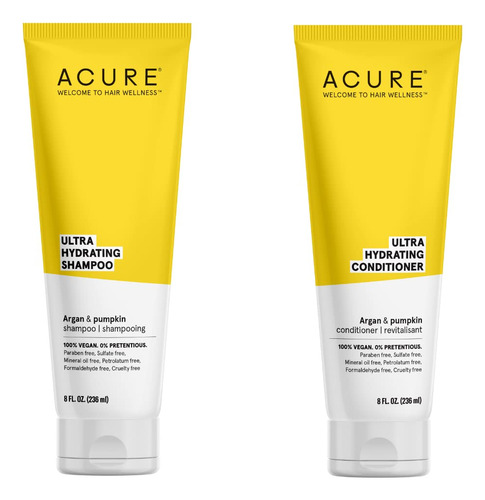 Shampoo E Condicionador Duo Acure Ultra Hydrating 240ml X 2
