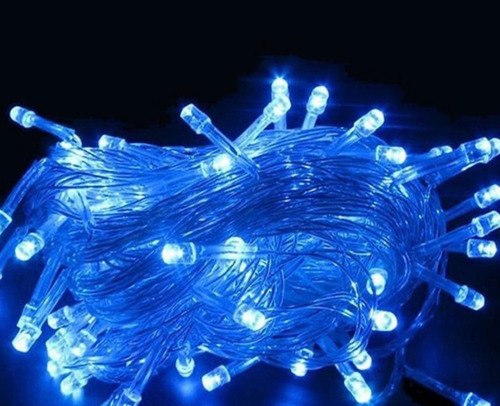 Imagen 5 de 6 de Luz 100 Led Eventos Arbolito Navideño Navidad 10 M