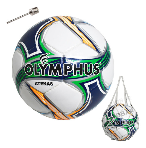 Balon Futbol N° 4 Olymphus Atenas Oficial Juvenil 8-12 Años