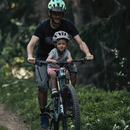 Imagen 4 de 9 de Asiento Delantero De Niños Para Bicicleta Soporta 24 Kilos