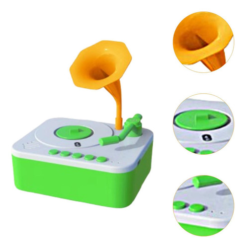 Gramófono Para Niños, Fonógrafo Para Niños, Narrador A