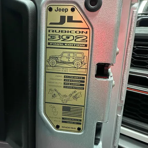 Jeep Wrangler Rubicon 392 Final Edition
