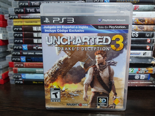 Uncharted 3 Ps3 Fisico Usado