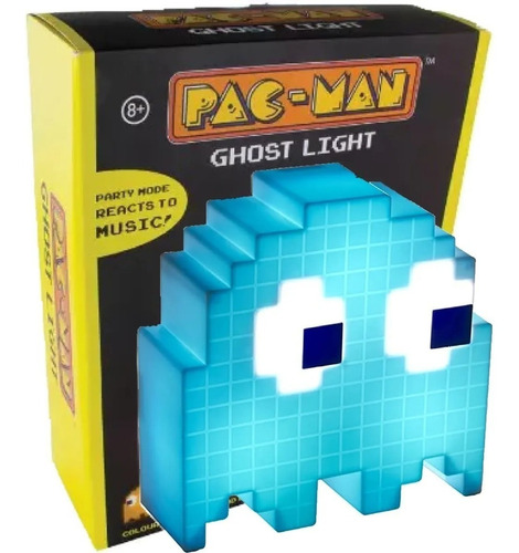 Lámpara De Mesa Pacman Ghost Light