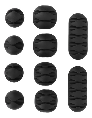 Organizador De Cables Wire Management, 10 Piezas, Clip Para