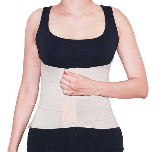 Imagen 8 de 10 de Faja Lumbosacra Tipo Camp Body Help Beige